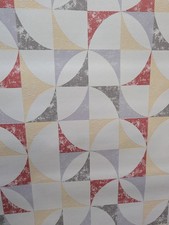 Vintage white red wallpaper