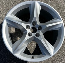 1 X GENUINE 19" ALLOY WHEEL AUDI Q7 4M 4M0601025F 8x19 ET28 FREEHUB