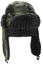 Camo Fleece Trapper Hat