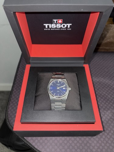 Tissot prx silver - tissot, blue