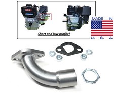 Short low profile Exhaust for