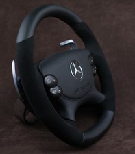 Mercedes r230 sl55amg  Bespoke custom STEERING WHEEL AMG Black Series style