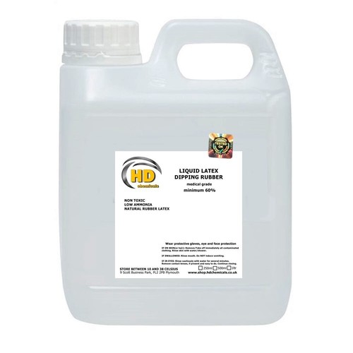 Natural liquid latex - 1l,