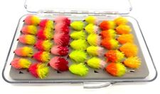 35 Blobs In Fly Box - Trout