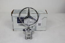 NEW Genuine Mercedes-Benz All Chrome Bonnet Star Emblem Badge 93-08 A2218800086