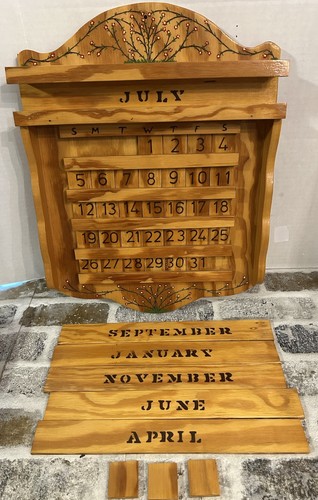 Vintage perpetual calendar - vintage,
