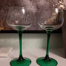 Pair of French Luminarc White