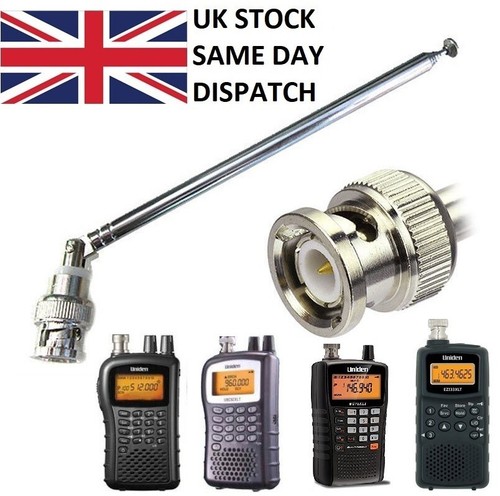 Bnc telescopic antenna - bnc, uniden
