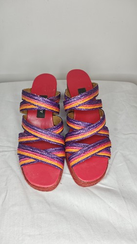 Vintage bally raffia and - raffia,