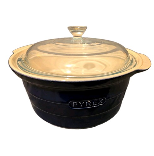 Vintage pyrex round ceramic - vintage,