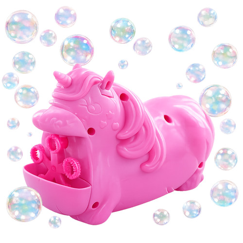 Pink unicorn bubble - unicorn, machine