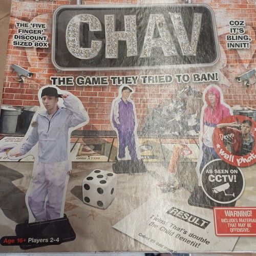 Chav the board game - the,