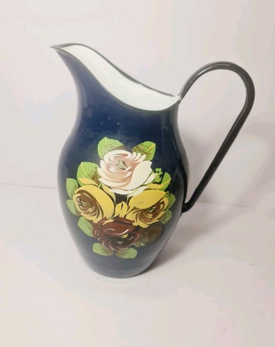 Hand painted floral - floral, 10"