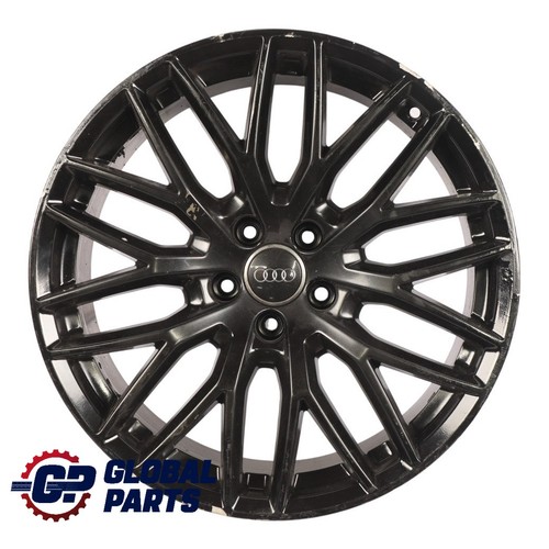 Audi black wheel alloy - audi,