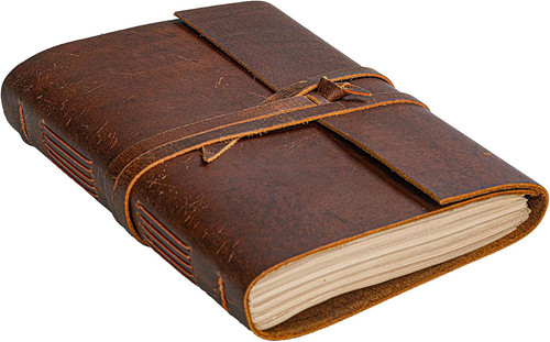 Leather journal notebook 6x8 - journal, notebook（6x8