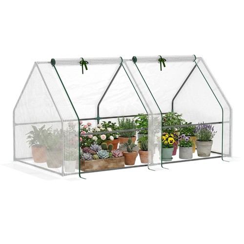 Outsunny mini small greenhouse - small,