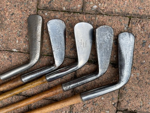 Antique hickory shafted golf - hickory,