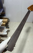 Fretless Roasted Flame Maple