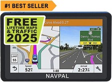 NAVPAL PRO SAT NAV GPS NAVIGATION (7 INCH) UK EUROPE EDITION for CARS MOTORHOMES