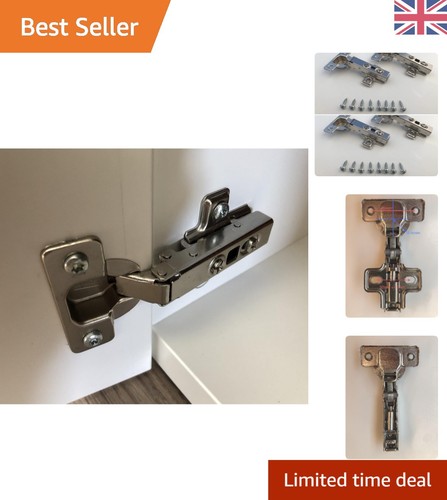 Silent close metal hinges set - metal,