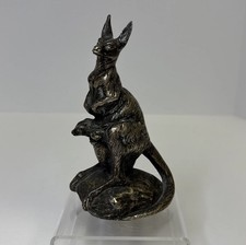 Antoine Bofill Kangaroo Car Mascot Hood Ornament Paperweight, France, Post 1918