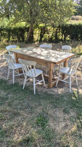 Vintage solid pine - pine, dining