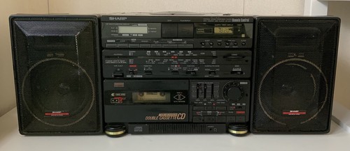 Sharp cd77 portable stereo - sharp,