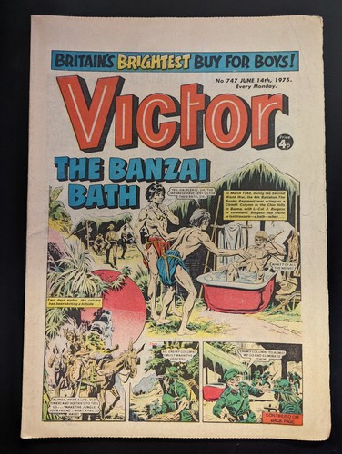 The victor comic 747 - victor, no