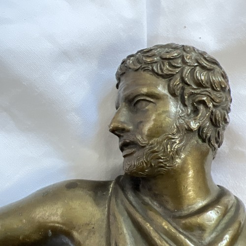 Antique bronze figure - antique, greek