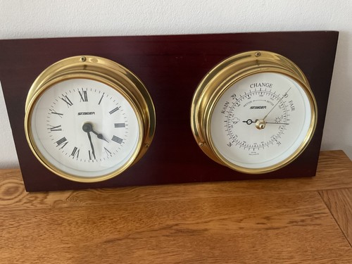 Staiger clock barometer - clock,