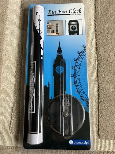 Thumbs big ben wall - wall, sticker