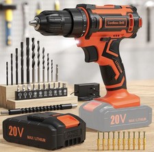 20V Cordless Drill Screwdriver with 2.0Ah Battery with 42pc Accessory Set