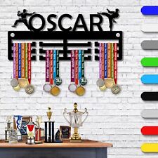Personalised Martial Arts Medal & Belt Hanger Judo, Karate, Taekwondo Rack