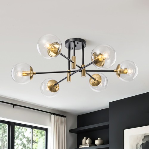 Modern sputnik chandelier - modern,