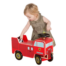 Kiddimoto Fire Engine child's ride On toy Kids Ride On Walker Toddlers Children