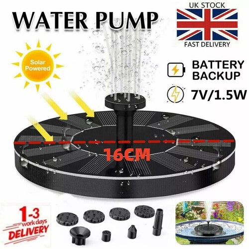 Solar fountain floating - solar, pump