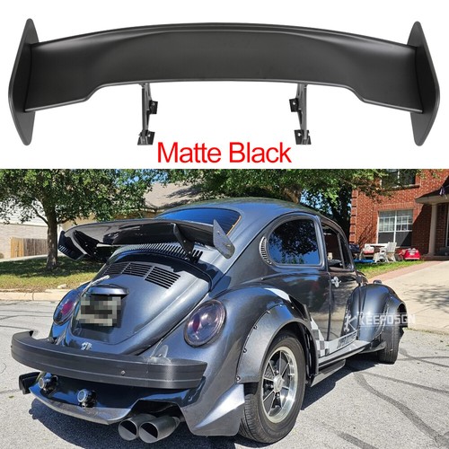 Matte black rear trunk - matte,