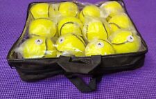 HURLING BALLS SIZE 5 YELLOW WALL BALLS NEW -SLIOTAR, GAELIC SPORTS HURLEY 12 PCS