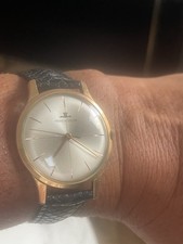 jaeger-lecoultre 40 micron gold plated watch