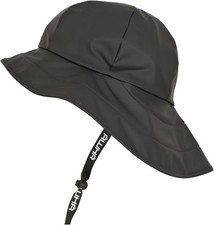 AWHA Souwester, Rain Hat - Waterproof Cap with Wide Brim and Earflaps