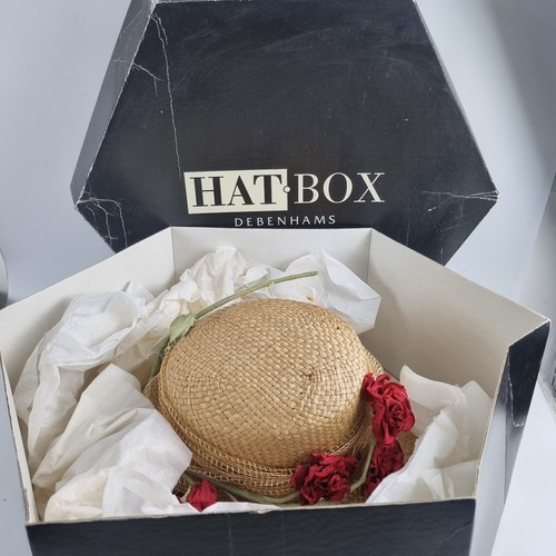 Debenhams hat box vintage - hat,