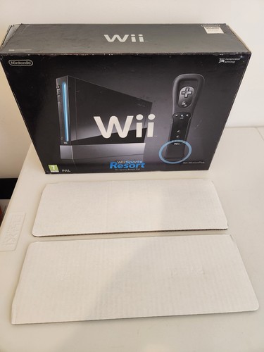 Nintendo wii black console - nintendo,