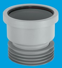 Plastic - Cast Iron or Clay Drain Connector Coupling Adaptor 110mm 4" Soil Pipe