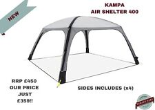 Kampa Air Shelter 400 - Inflatable Gazebo Event Shelter with detachable sides