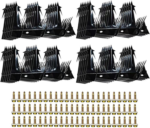 24pack metal anti climb spikes - metal,