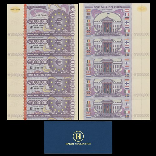 10pcs one million euro - 10pcs,