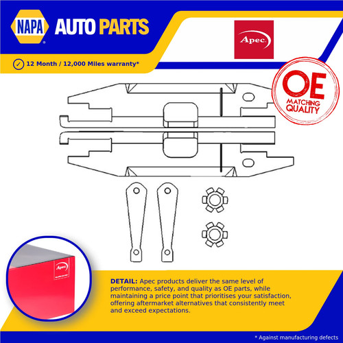 Brake adjuster kit fits - brake,