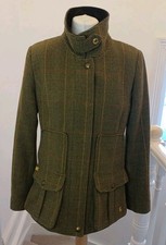 Joules Tweed Field Jacket Size
