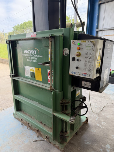 Ck250 cardboard baler with - cardboard,