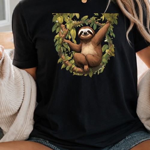 Sloth animal lazy womens - lazy,